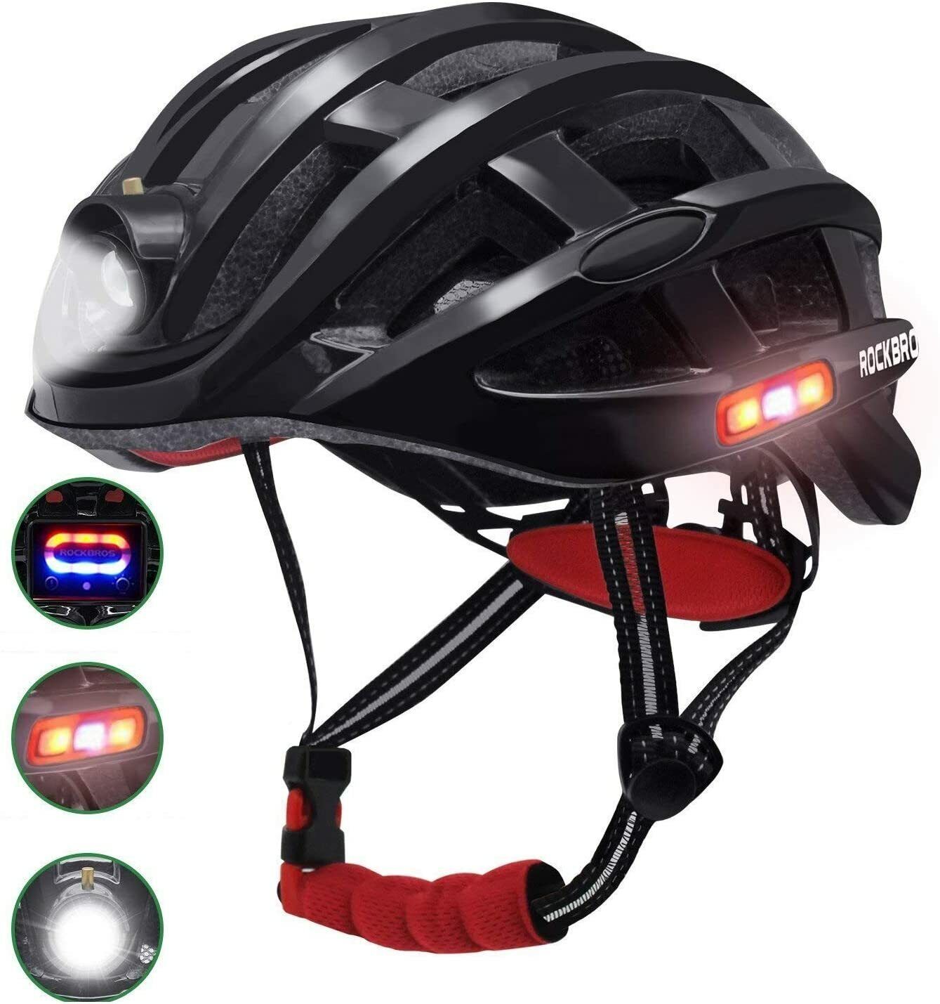 Fiets Waarschuwingslicht Alarm Helm